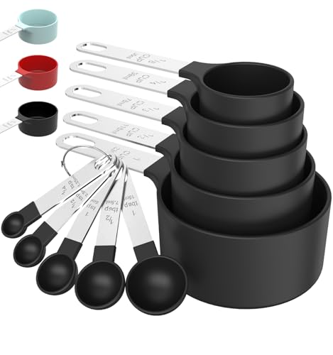 top-tier TILUCK Measuring Cups & Spoons Set, Stackable Set