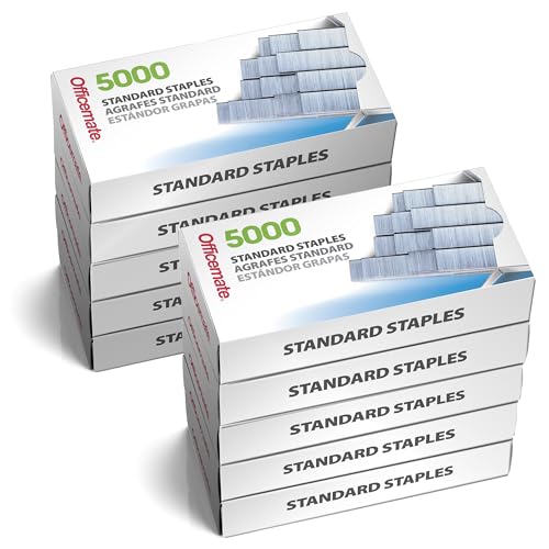 Eco-Friendly Officemate Standard Staples, 10 Boxes General Purpose Set