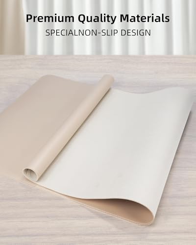 Minimalist AFIING Desk Pad Protector 23.6" x 13.7"