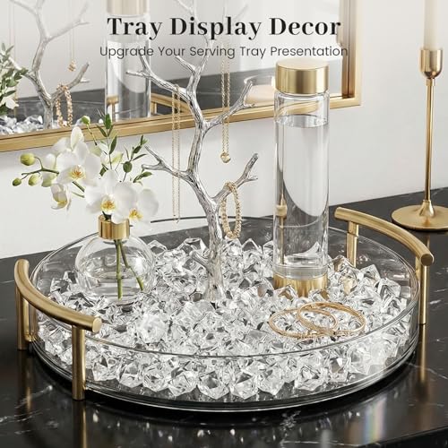 Eco-Friendly DomeStar Fake Ice, 150PCS Fake Diamonds, Plastic Diamonds Acrylic for Daily Use